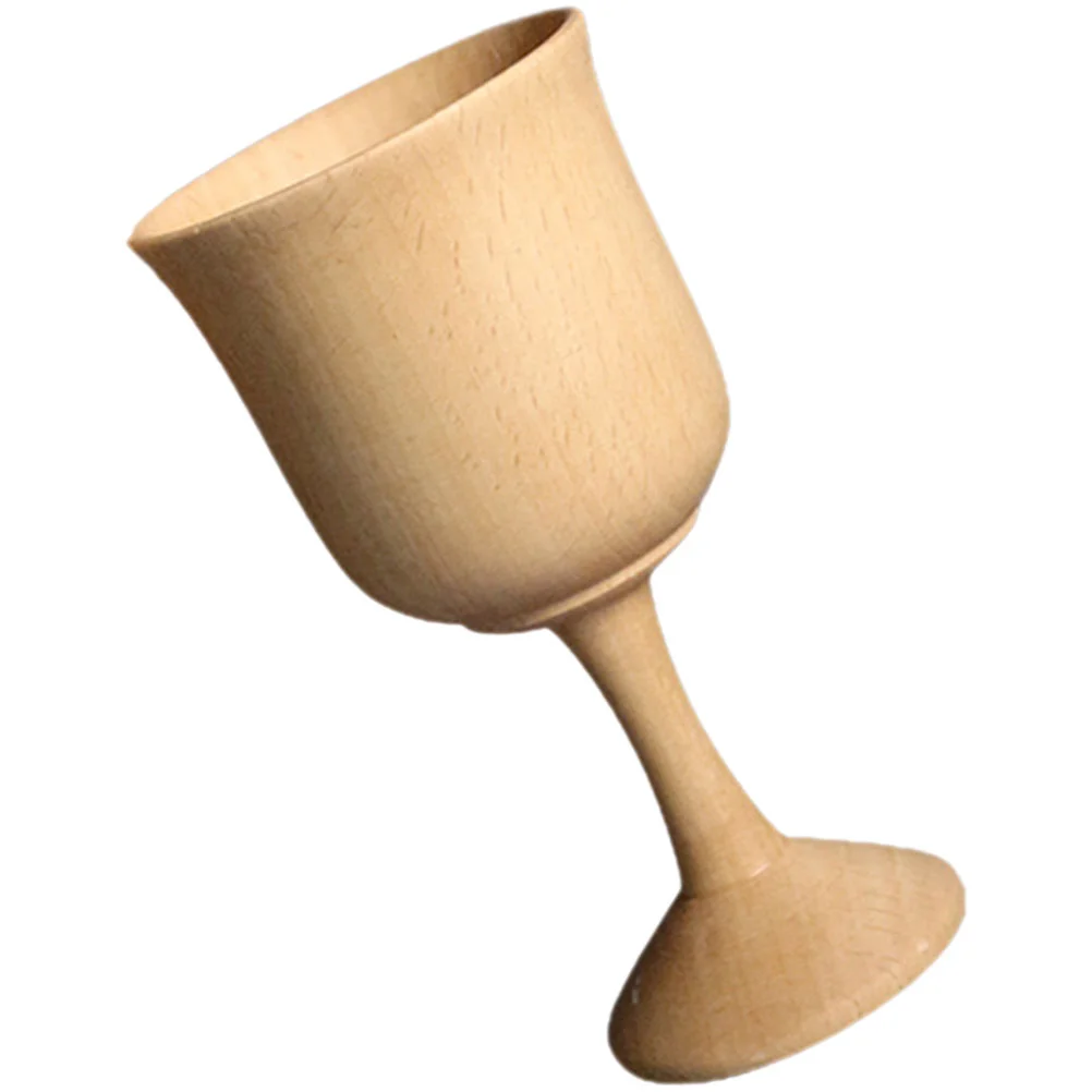 

Champagne Flute Wood Multi-use Cup Cup Party Supply Party Champagne Cup for Drink