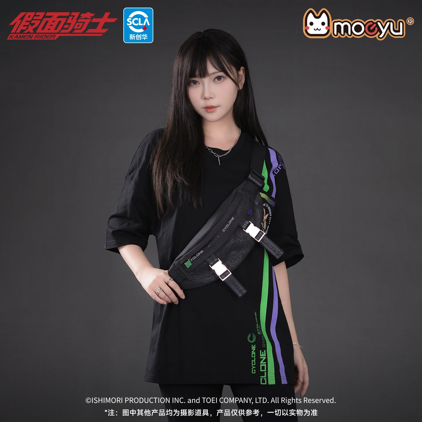 Фото Moeyu аниме KAMEN RIDER двойная косплей мужская сумка через плечо на груди женская сумка нагрудная посылка повседневные мужские поясные сумки №1