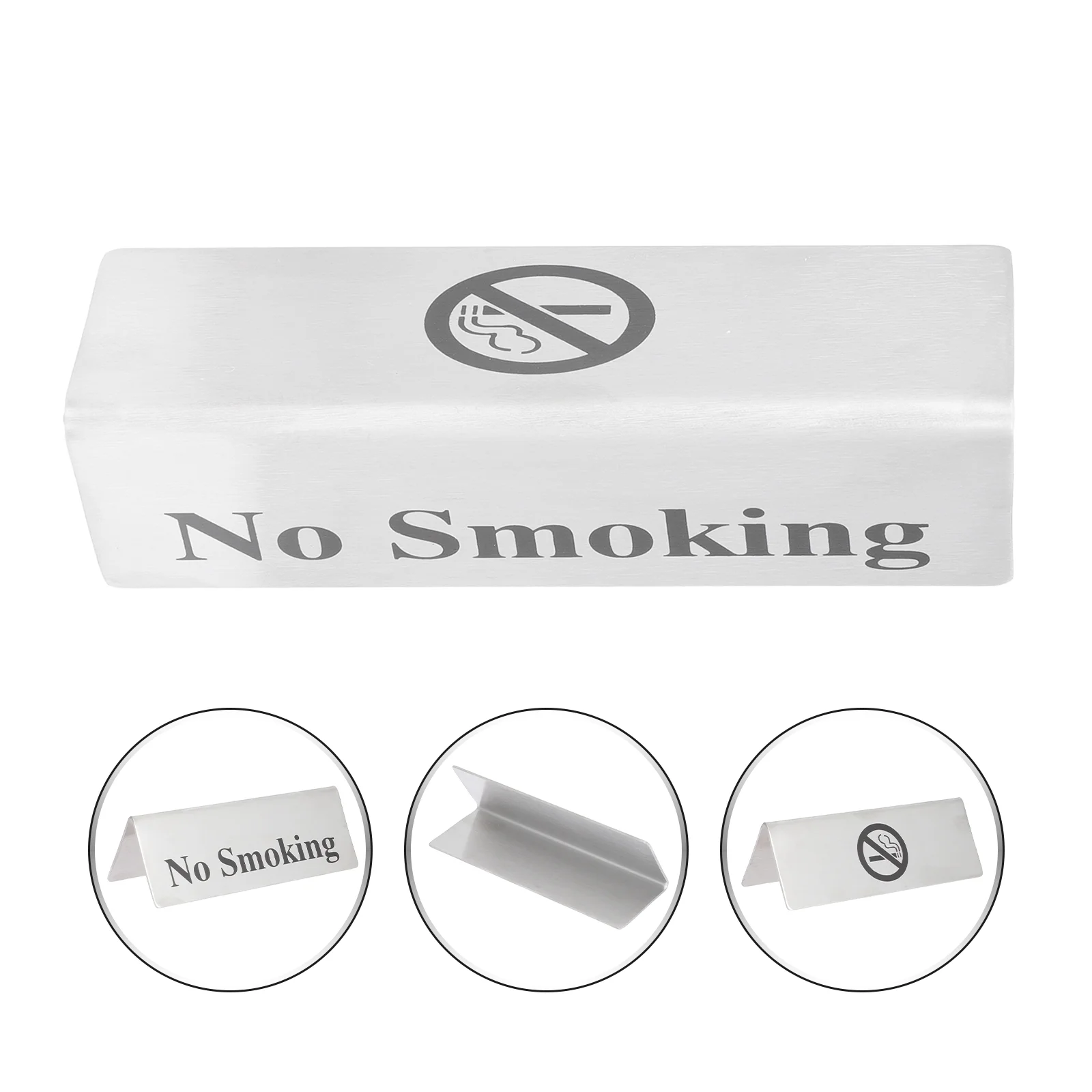 

Non-smoking Table Sign Non-smoking Table Sign Simple No Smoking Sign Non-smoking Tent Indicator for Public Place Office Home