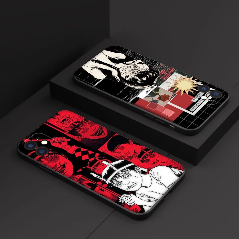 SK87 Horror Comic Junji ito Tomie Tees Phone Soft Case for Xiaomi Mi 9T 10T 11T 11i 11 12 A2 A3 POCO X3 M3 M2 F3 Pro NFC