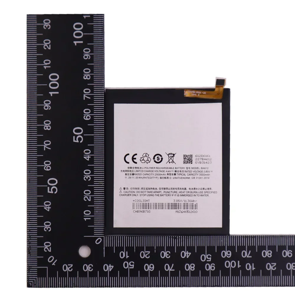 2024 года BA612 100% оригинальный аккумулятор BA712 для Meizu M6s S6 5S M5S M612H M612M M612Q M712C M71M M71Q M712H