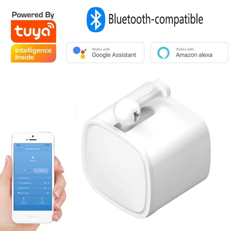 

Кнопка переключателя Tuya cubetouch, Bluetooth, пульт дистанционного управления, приложение для умного дома, голосовое управление через Alexa Google