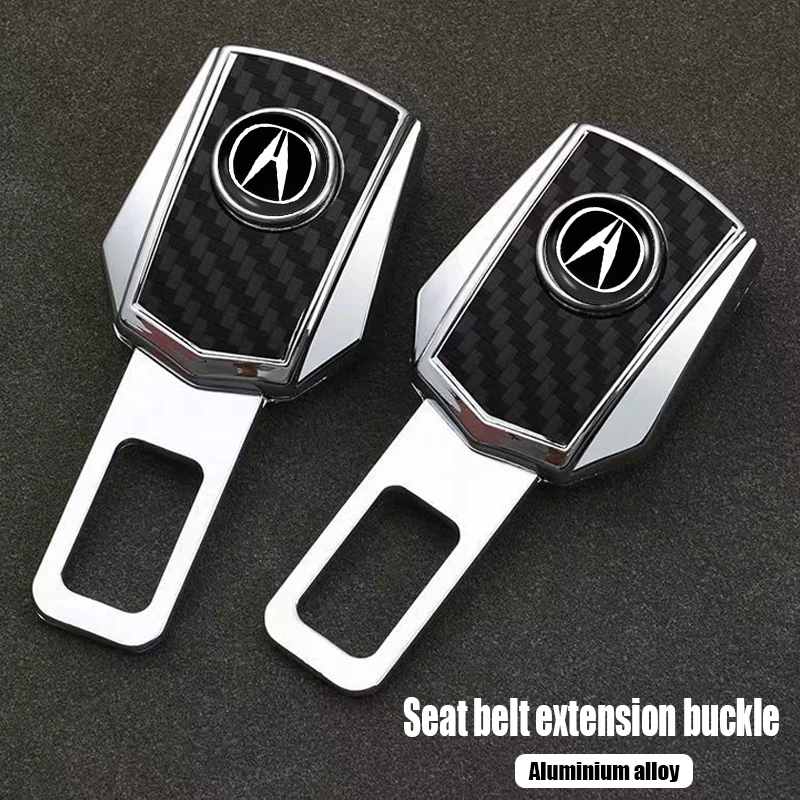 

Auto Seat Belt Clip Extender Lock Buckle Plug for Acura TLX MDX RDX CDX ZDX RLX TSX Vigor Integra RSX TLX-L Car Accessories