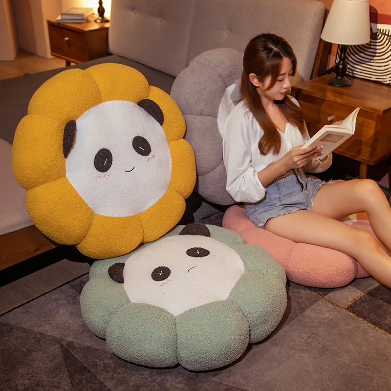 

Подушка плюшевая в виде тыквы и кролика, 45 см