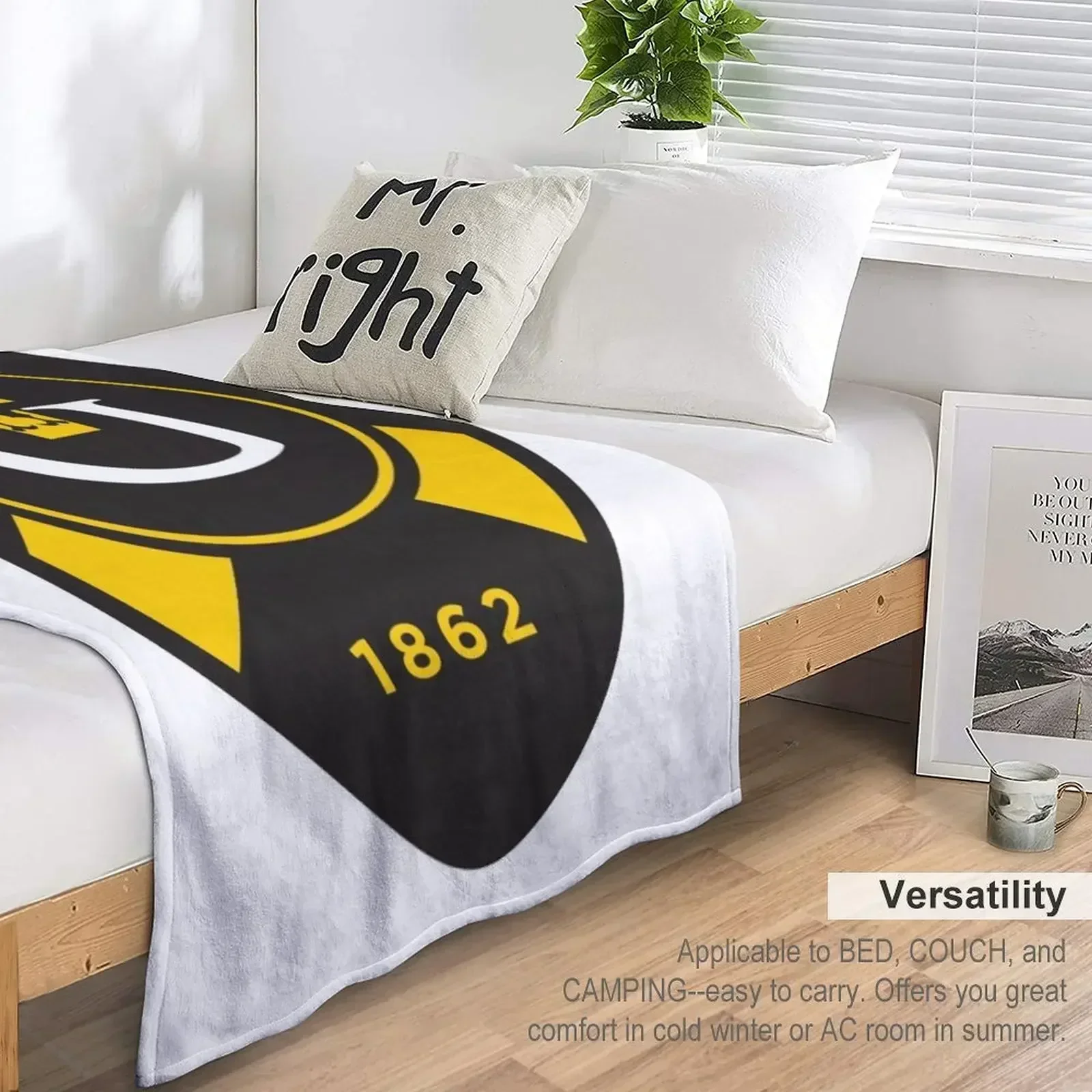 Одеяло для колледжа Gustavus Adolphus красивые одеяла диванов тонкие тяжелые