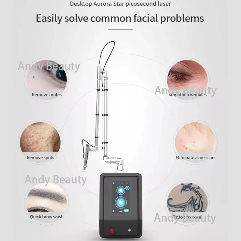 2024 г. неинвазивный Пико-лазер пикосекундный лазер тату-Машинка для удаления