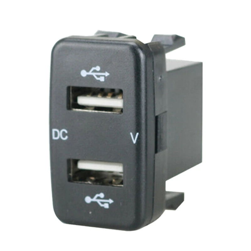 3 шт. автомобильное зарядное устройство с двумя USB-портами