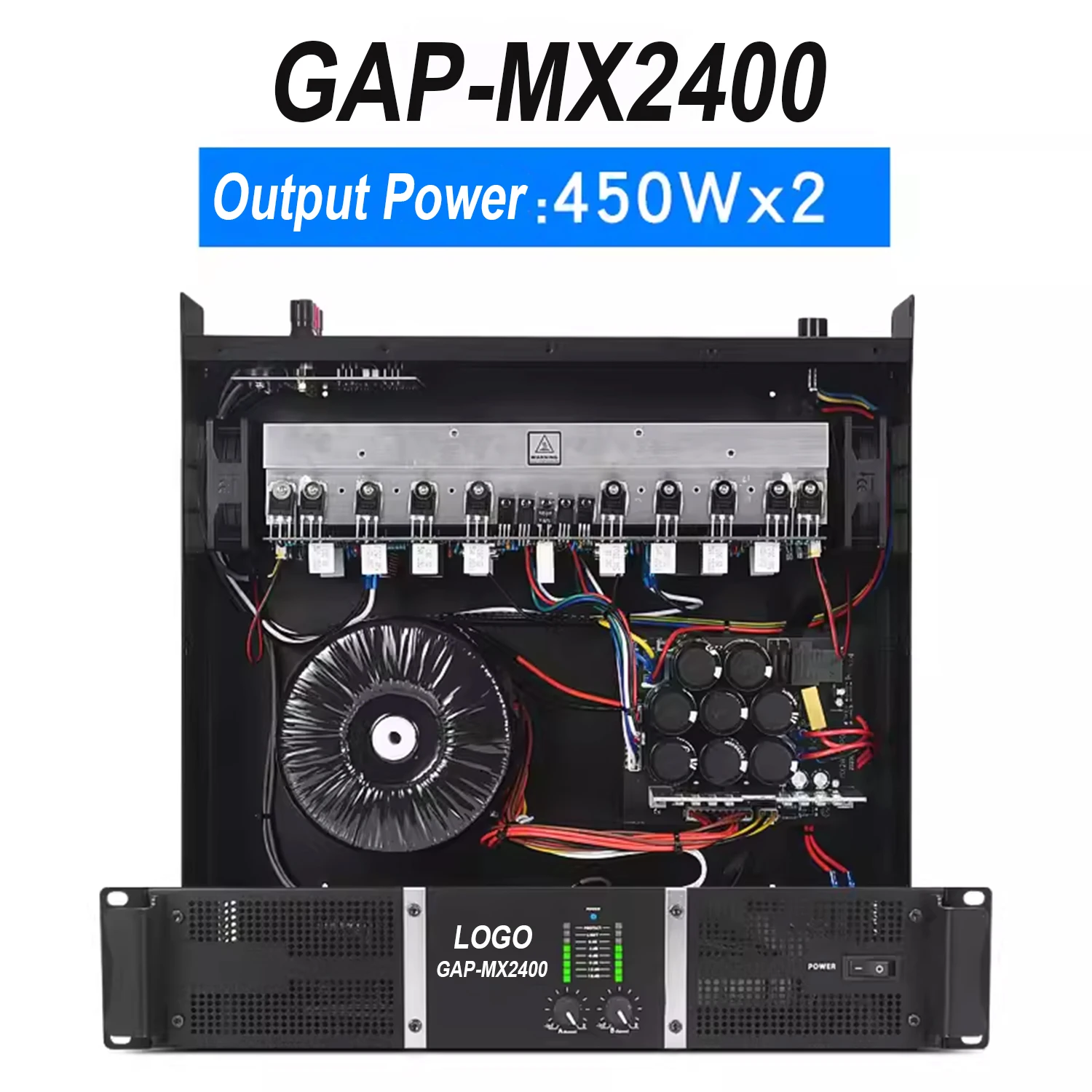GAP-MX2400 профессиональный усилитель сценическая производительность ktv домашний