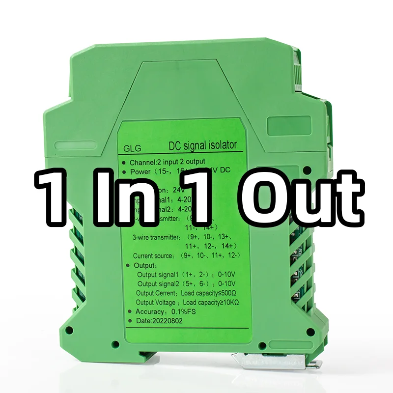 

Изолятор сигнала постоянного тока 4–20 мА 0–10 В Изолятор аналогового сигнала 1 выход 1 в 2 выхода Преобразователь сигнала 4–20 мА 0–10 В 0–5 В Изолятор сигнала