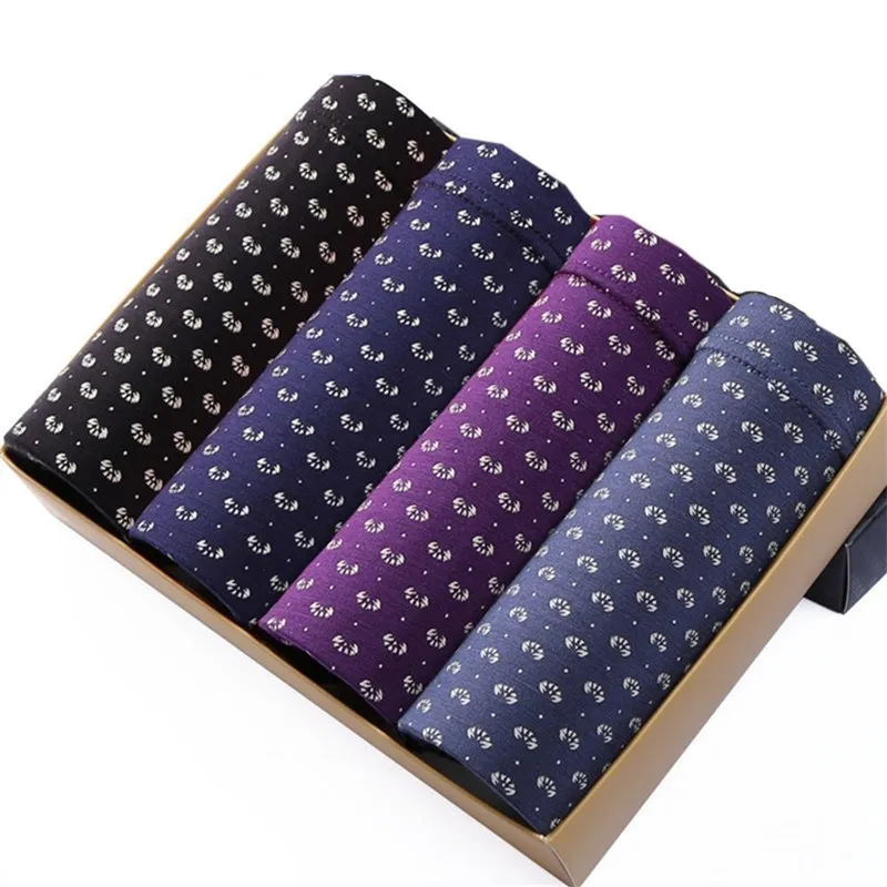 Boxer Men Underwear Plus Size Underpants Modal Boxers Print Male Panties Brand Shorts Man Panty Undies Trunk Panties Boxershorts