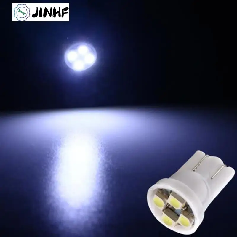 

5 PCS T10 Led Car Dashboard Light Instrument Wedge Gauge Reading Lamp Bulb