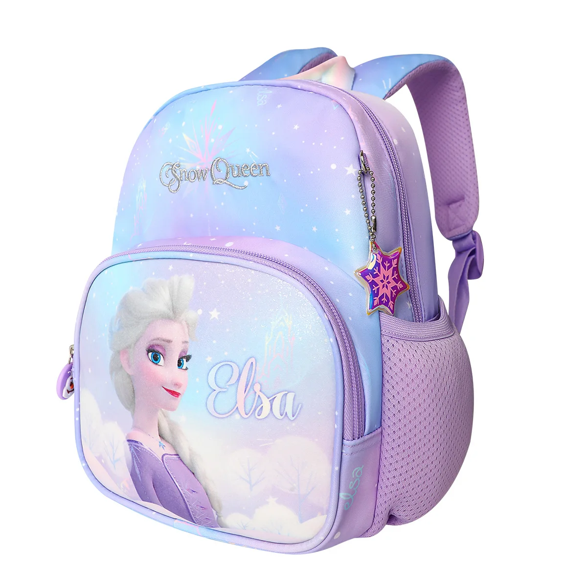 Disney Princess Aisha Backpack Girls School Bag Fashion Large Capacity Load Reduction Cartoon Backpack for Schoolgirls Backpack