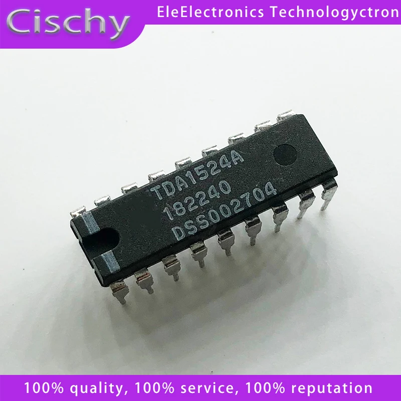 10 шт. TDA1524A TDA1524 DIP-18 стерео-тон/регулятор громкости в наличии | Электронные