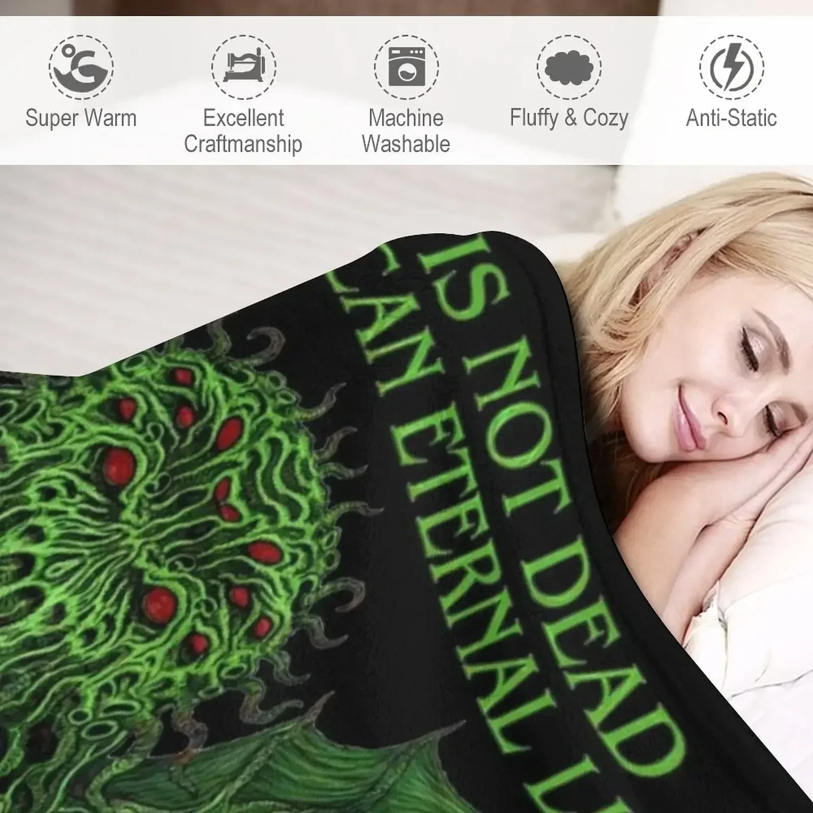 Ктулху Идол - Azhmodai 2018 пледы для волос одеяла кемпинга дивана