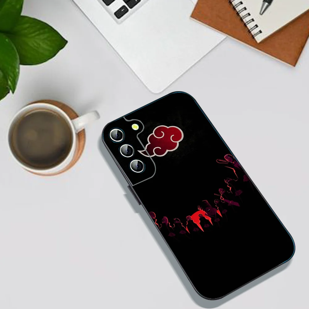 A-Akatsukis-Uchiha-N-Narutos Чехол для телефона Samsung Galaxy A52 A12 A51 S21 Edge S22 ULTRA S23 S24 S20LITE Plus Ultra Black Cover