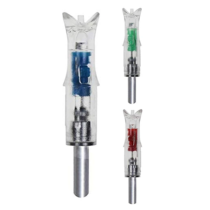 

12 шт., подсвеченные гнезда для стрельбы из лука, 7,62 мм