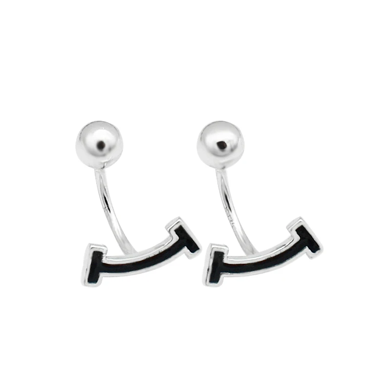 

Женские серьги с улыбающимся лицом, из серебра 925 пробы