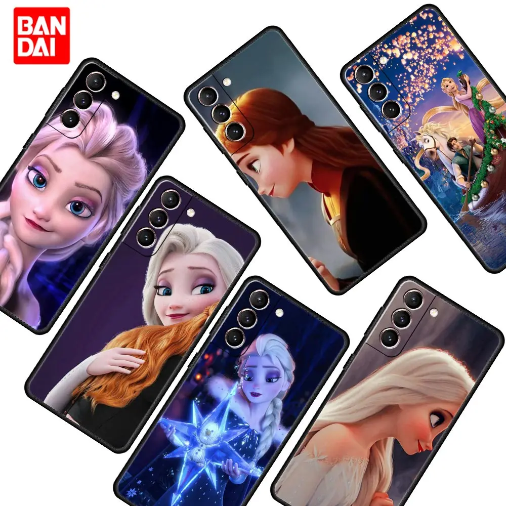 

Disney Queen Elsa Frozen Cartoon Phone Case for Samsung Galaxy S22 S21 S20 S10 Plus Ultra FE 5G S22Plus S22Ultra Silicone Cover