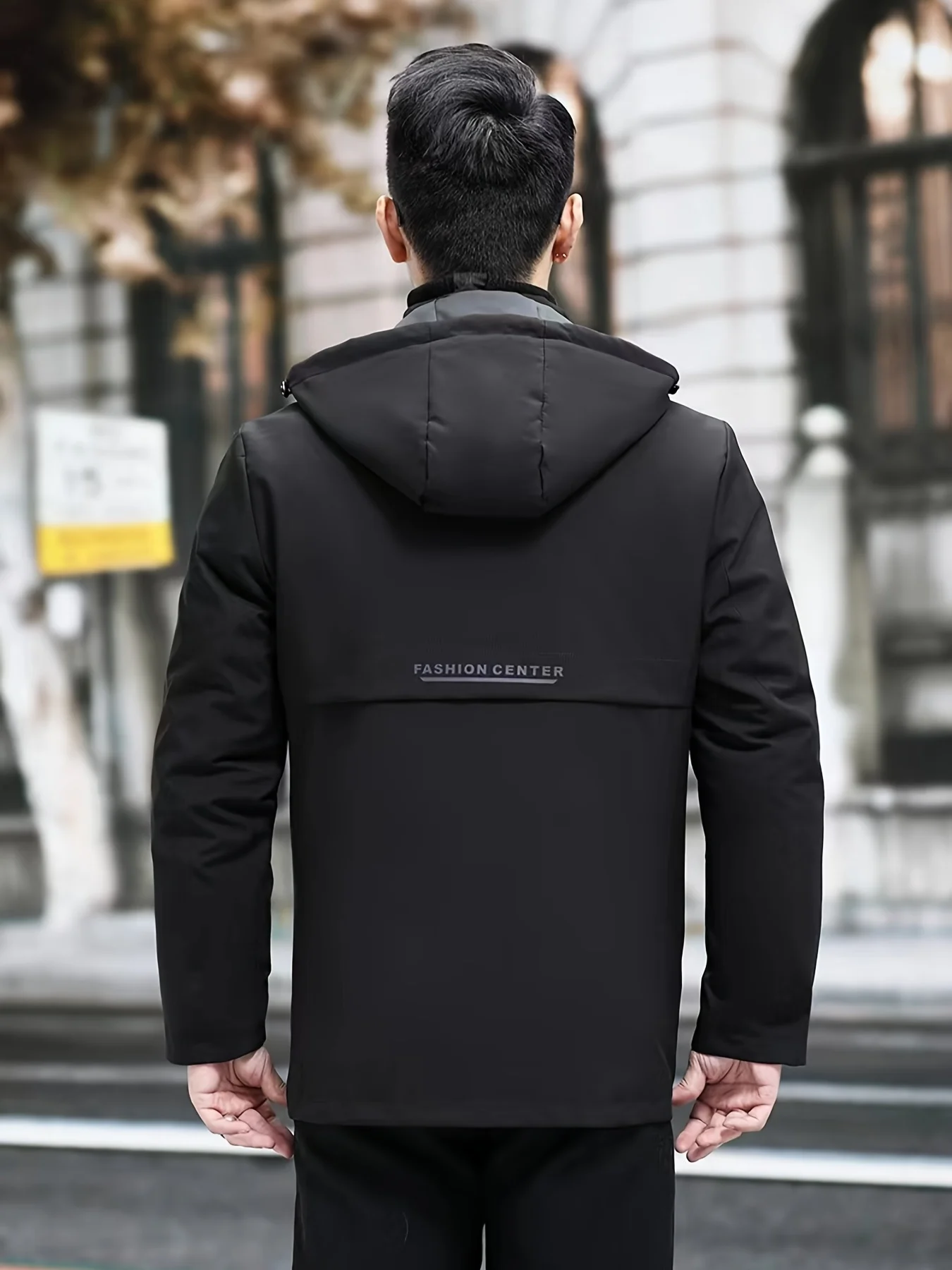 2022 New Men's Winter Jacket Stylish Coat Windproof and Warm Male Brand Parka Mid-Length Casual Cotton Coat