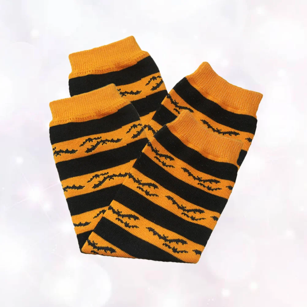 

1 Pair Bat Pattern Children Socks Warm Leg Knee Stockings for Boys Girls
