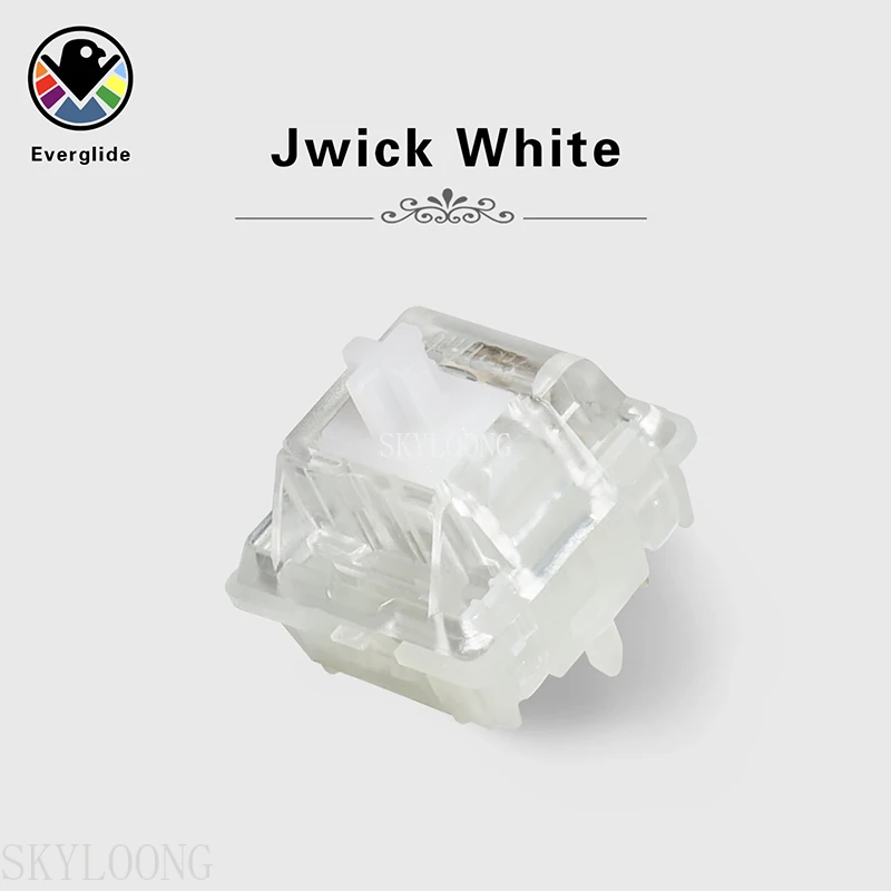 Линейные переключатели EverGlide Jwick желтые белые красные | Компьютеры и офис