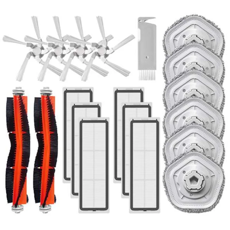 

Запчасть для XiaoMi Dreame Bot W10 Pro/самоочищающаяся робот-пылесос основная щетка боковая щетка HEPA фильтр Швабра колодки Прямая поставка