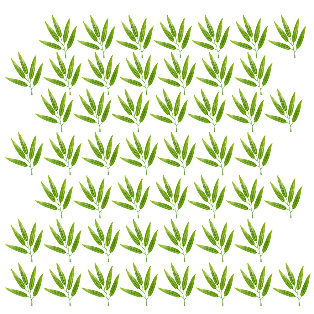 

Leavesgreenery Artificial Fakestems Faux Decoration Decor Model Garden Wedding Simulation Branches Simulated Treesflower Craft