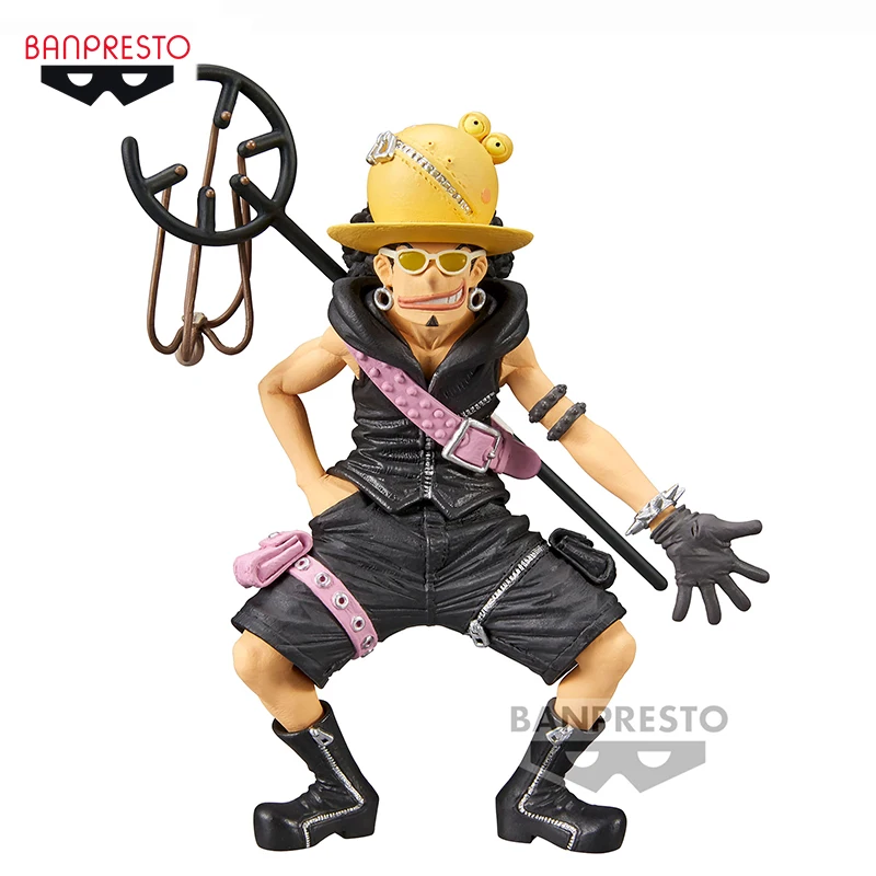 

BANPRESTO ONE PIECE FILM RED DXF Usopp 12Cm 100% Original PVC Anime Figure Action Figures Collection Model Toys