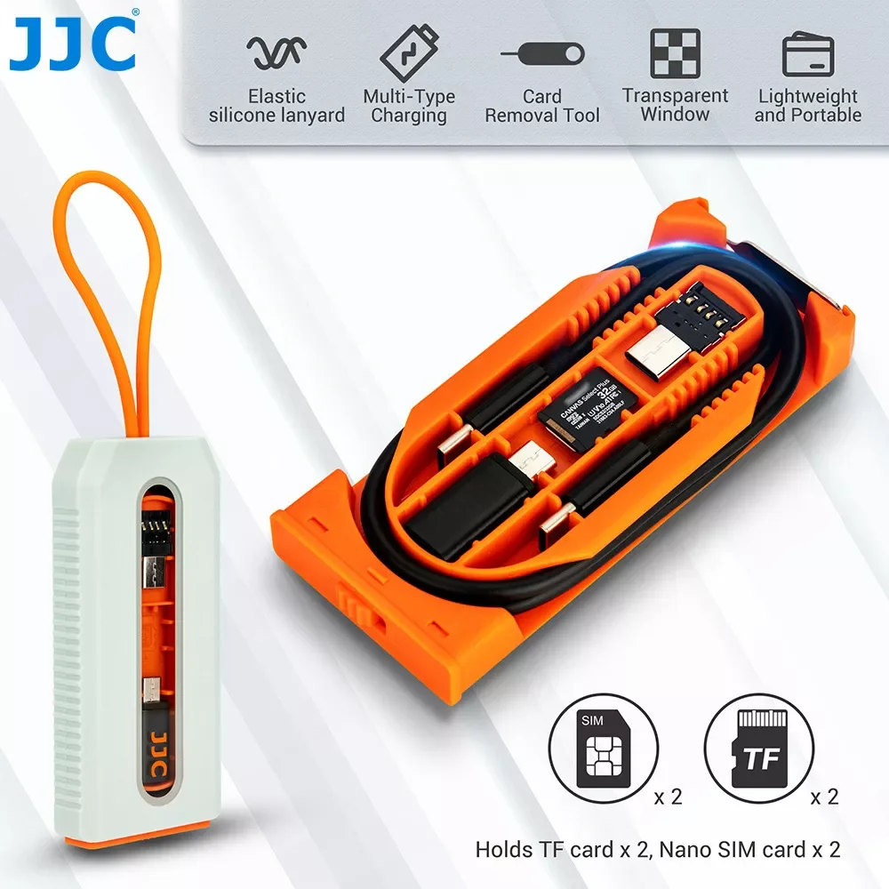 

JJC 65W Cable Adapter Kit USB Type C Cable to 3 Types USB Adapter Combination Set and OTG Adapter USB C Type Charging Data Cable