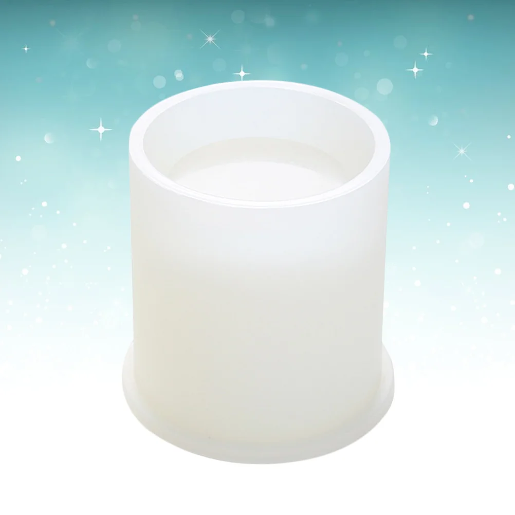 

1PC Fondant Cake Mold Diy Cylinder Resin Mold Crystal Silicone Molds Cylinder Mold Resin Resin Planter Mold