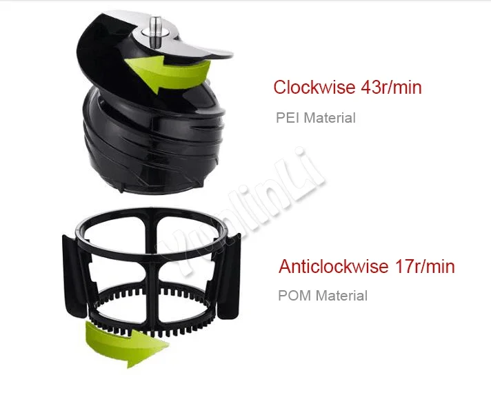 Бытовая Автоматическая соковыжималка из тритана большой емкости 500 мл для