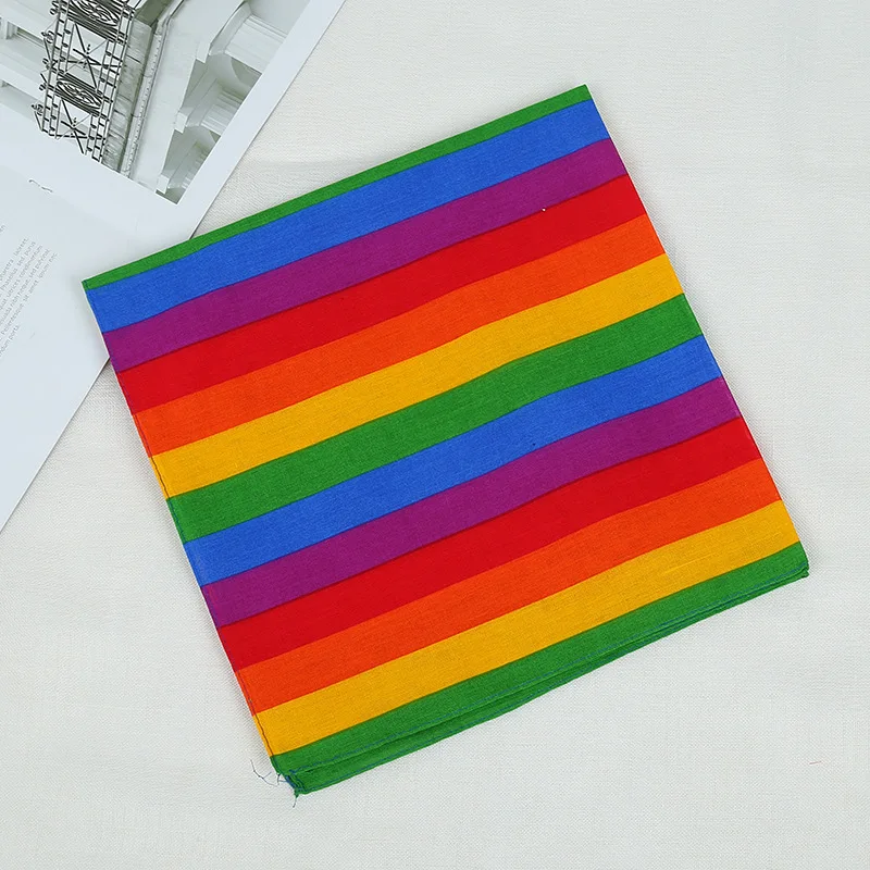 LGBT Pride Day Gay Rainbow Headband Handband Bandana Scarf