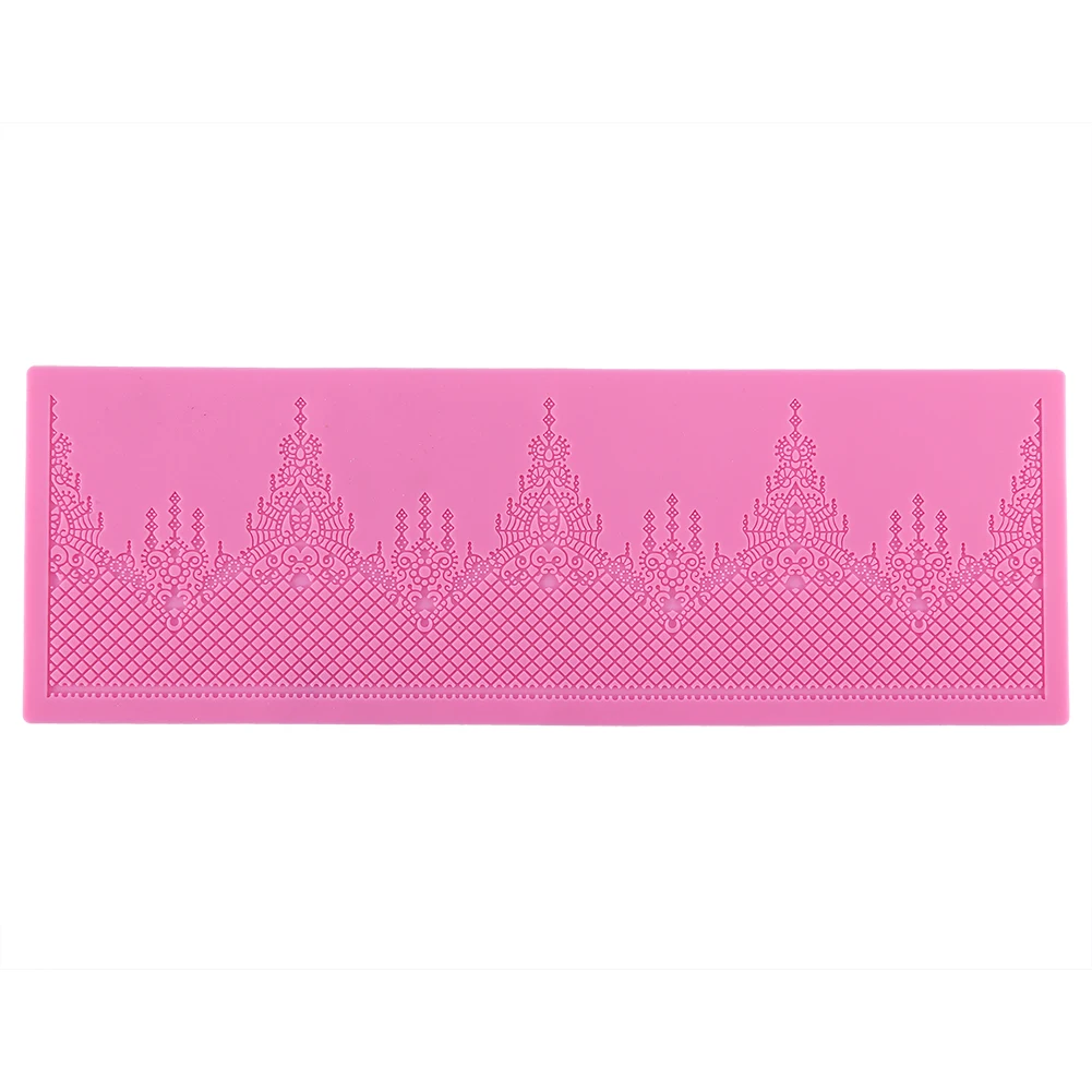 

Silicone Lace Mold Sugar Craft Fondant Mat Cake Decorating Mould Baking Tools