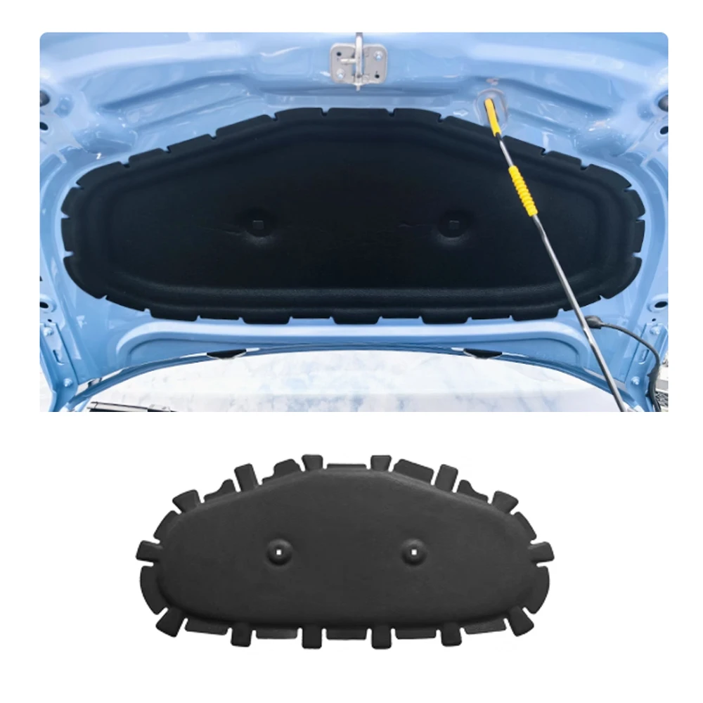 

Автомобильный капот, крышка двигателя для Volkswagen VW Tharu XR 2024 ~ 2026, изоляционный вкладыш, хлопковая звукоизоляционная накладка, термонагревательный коврик, аксессуары