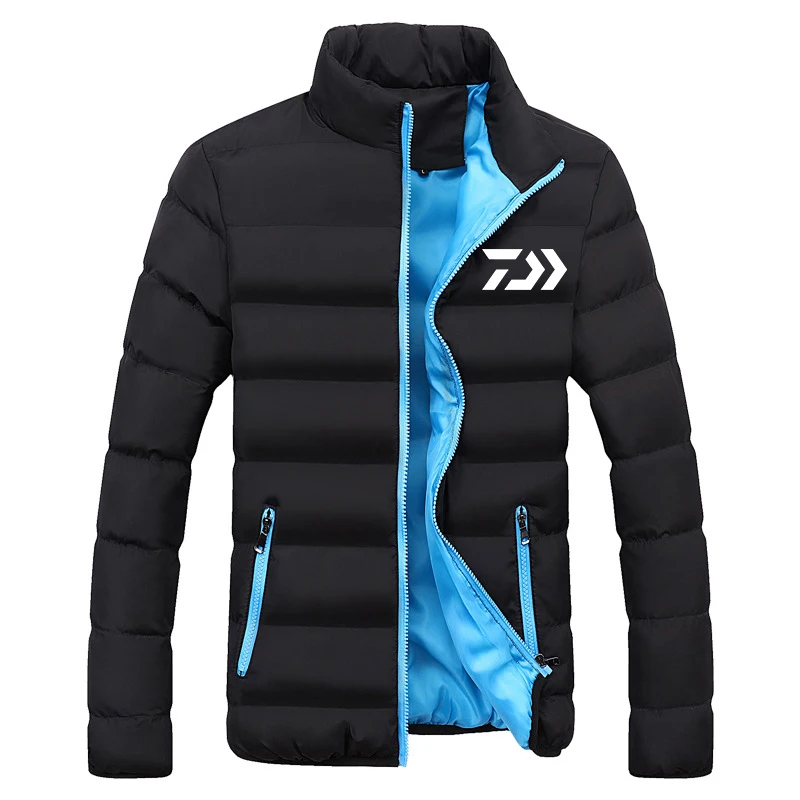 

Новинка 2021, мужская куртка, утепленная теплая куртка для рыбалки на открытом воздухе на осень и зиму, брендовая облегающая Мужская куртка, п...