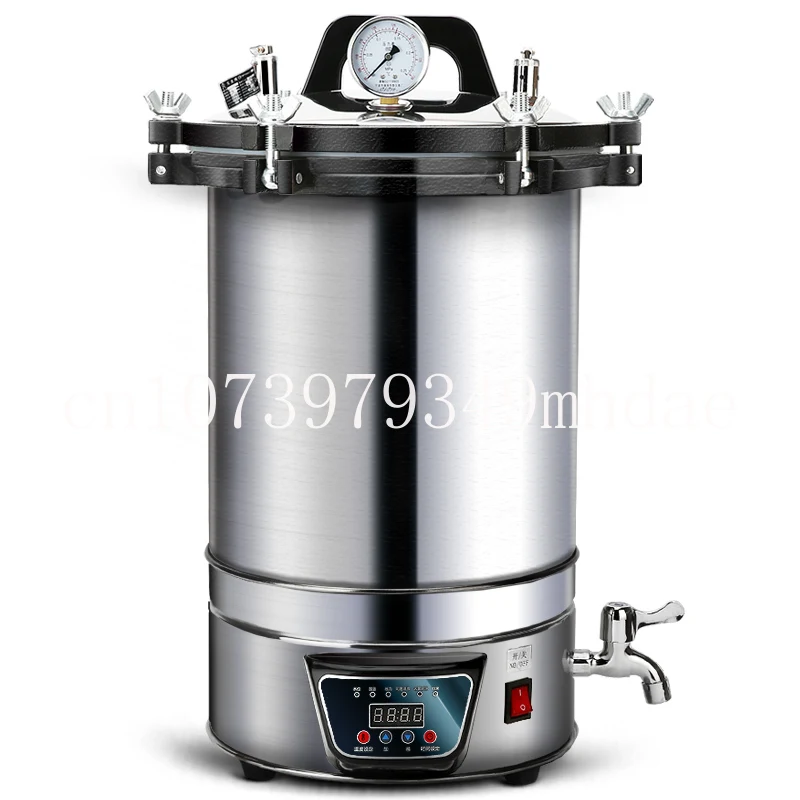 

Stainless Steel Automatic Steam Sterilizer Autoclave Pot Laboratory Medical Vertical Sterilization Pot