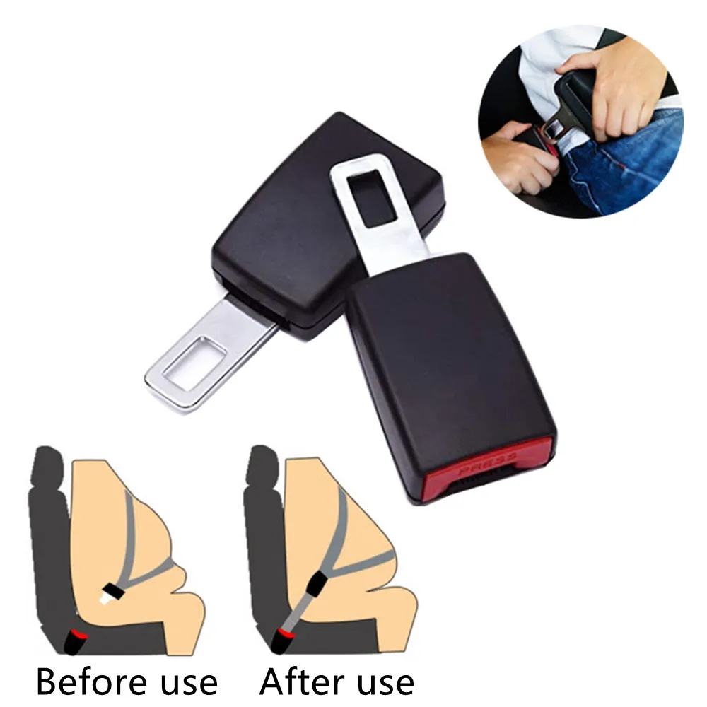 

High Elasticity Car Seat Belt Extender Fits for 21mm Locking Tab Safety Supplies Car Interior Modeling Car Accessories