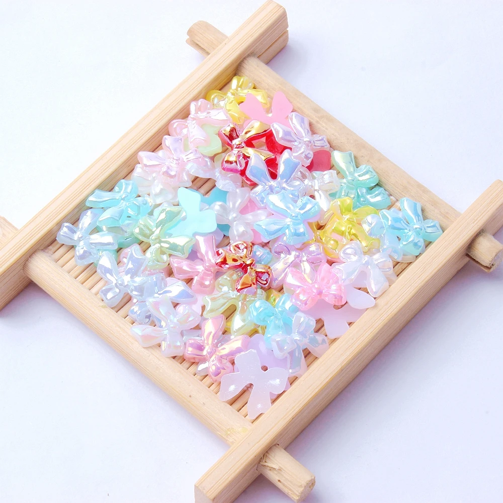 S Flatback Beads For Diy Hair Rope Scrunchie Jewelry Making Decorations