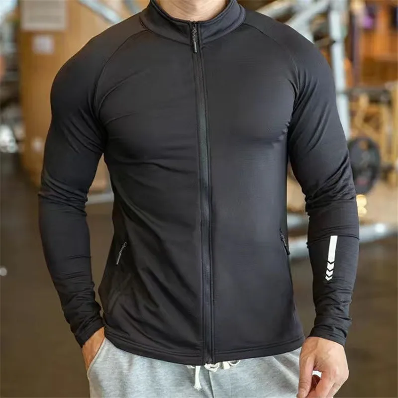 Spring Autumn Men Women Golf Wear Sports Training Coats Casual Long Sleeves Jackets Outdoor Jogging Quick-drying Fitness Tops