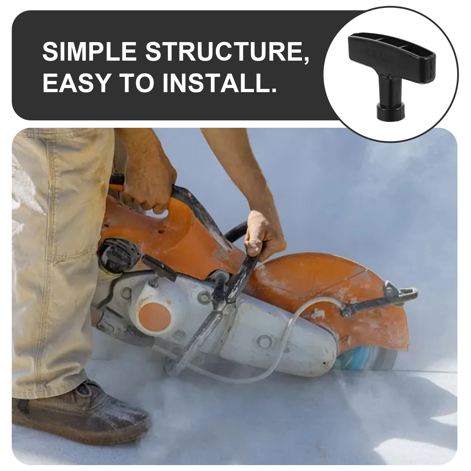 10 шт. ручки стартера бензинового двигателя простые в установке и эксплуатации