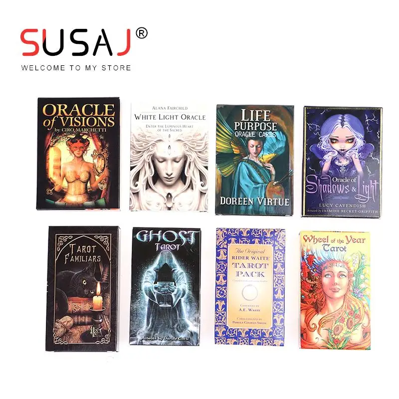 

Life Purpose Cards English Version Tarot Deck For Fortune Telling Fate Divination Women Family Party Board Game Oracle Cards