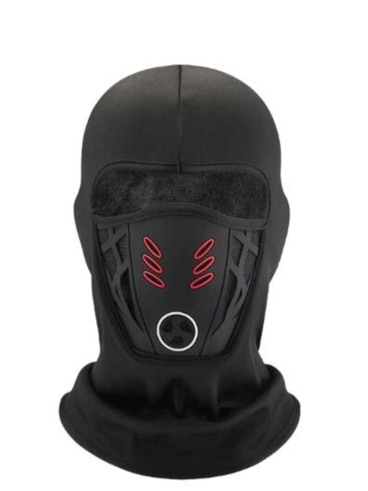 Зимняя теплая маска для езды на мотоцикле скутере внедорожная защита