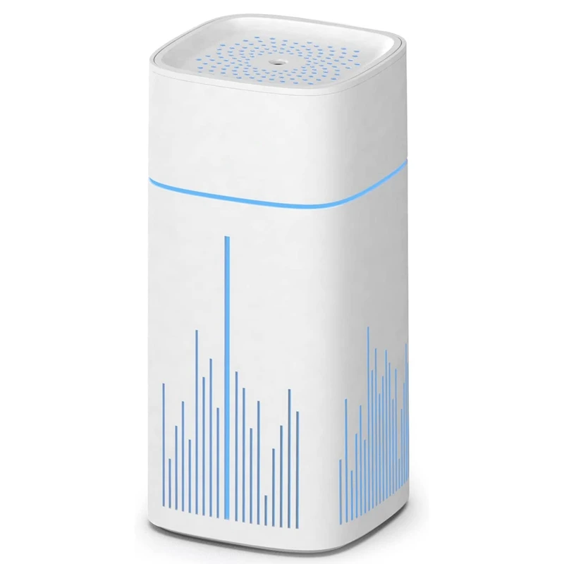 

Humidifiers For Bedroom 1L,Portable USB Humidifier For Plants, Personal Desk Cool Mist Humidifier,Rainbow Night Light