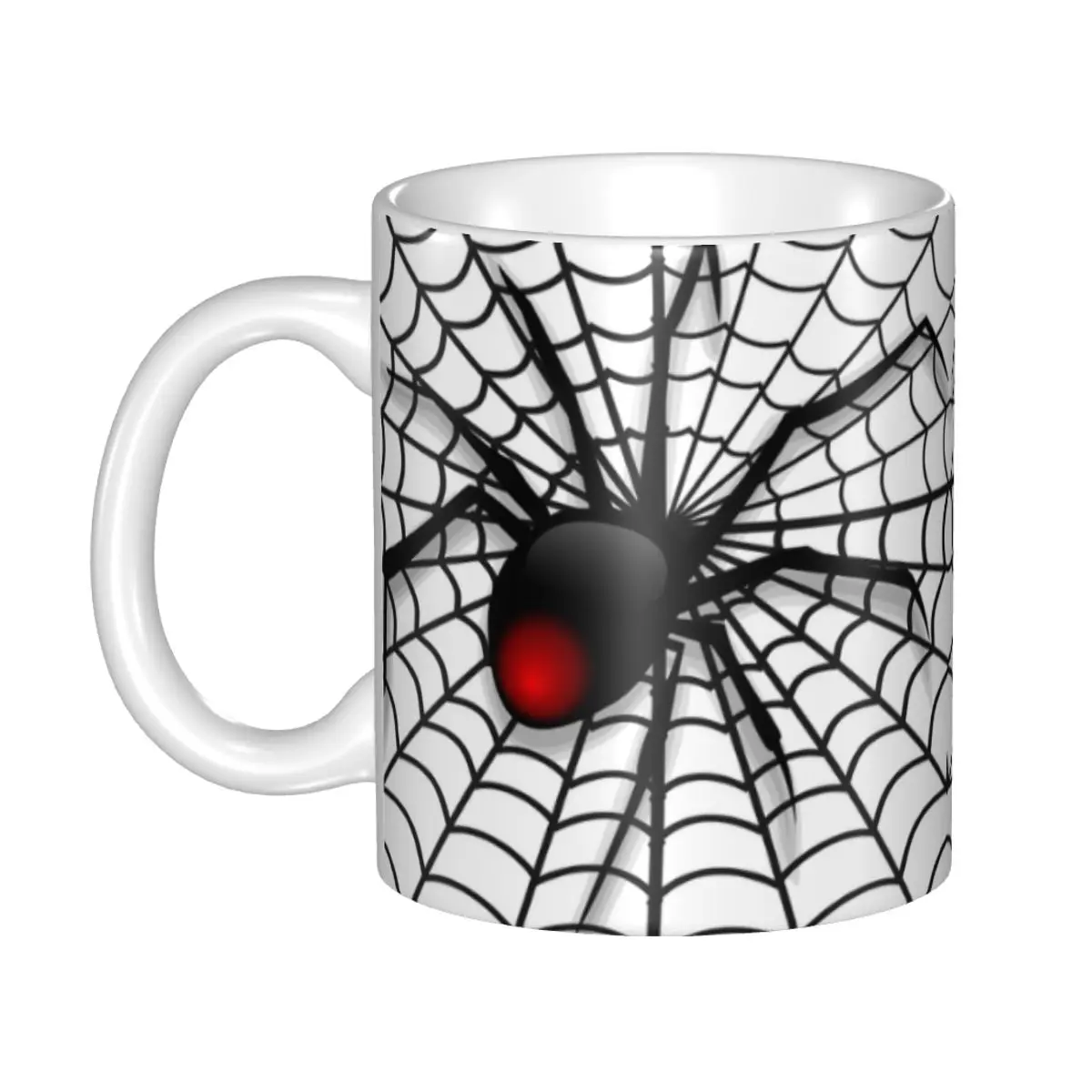 

Кофейные кружки «Паук в сети», керамическая кружка «сделай сам» с животным принтом для молока и чая, чашка для работы на открытом воздухе