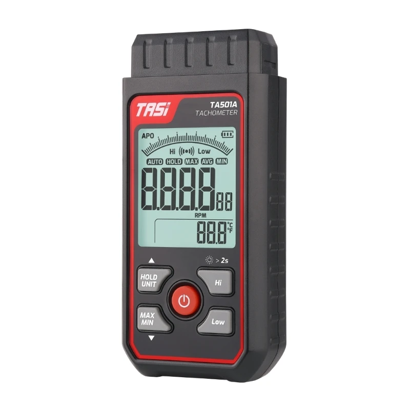

Digital Tachometer 2.5-99999RPM Non-contact LasersRotation Speed Meter Memory Function for Car Motor Fan Washing Machine