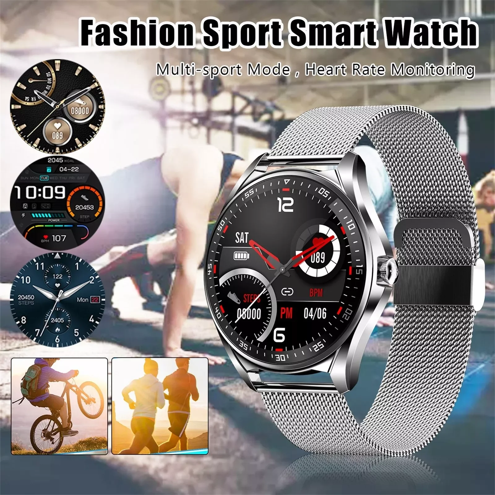 

Hw21 E16 Incoming Call Reminder Sleep Detection Timer Sports Smart Watch Temperature Watch
