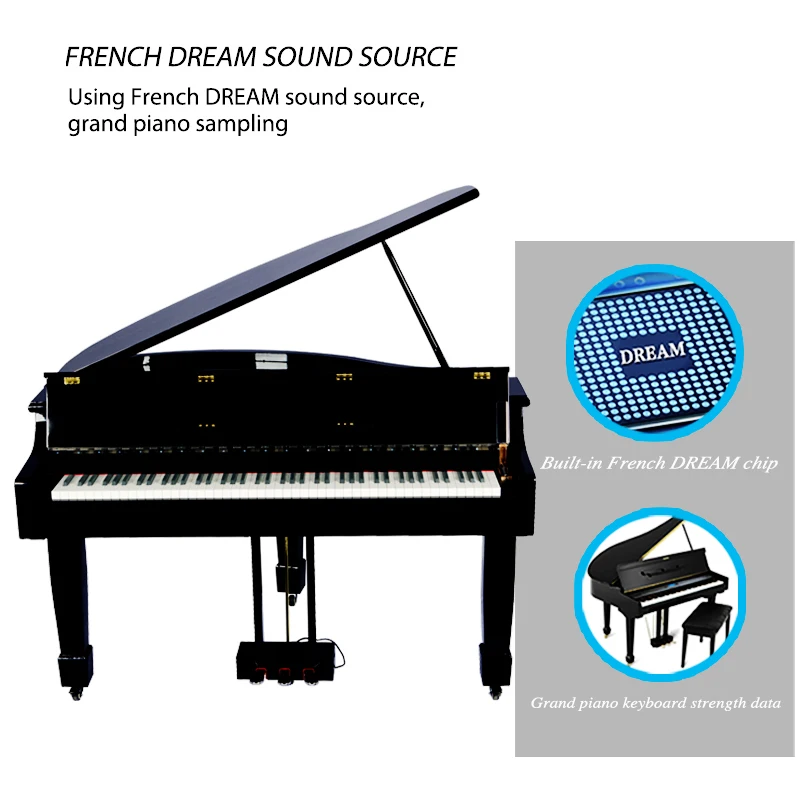 BLANTH цена grand piano цифровая вертикальная teclado de 88-клавишное цифровое пианино