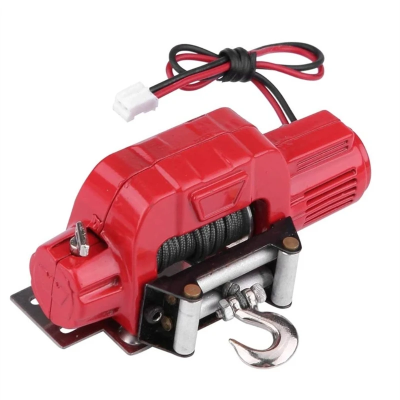 

Metal Automatic Winch System for 1:10 RC Crawler RC Car Spare Parts Accessories E65D