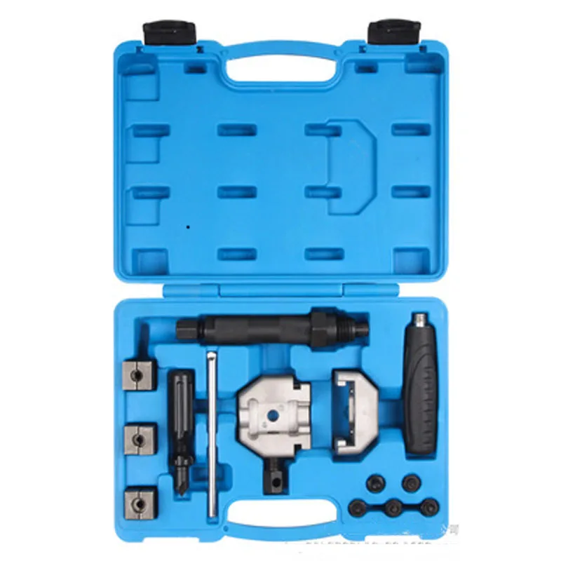 

Гидравлический двойной гибочный предохранитель для тормозных линий набор гидравлических инструментов для развальцовки 18 шт. Универсальный