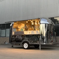 newly design mobile food trailerice cream used food truckscoffee food cart for sale